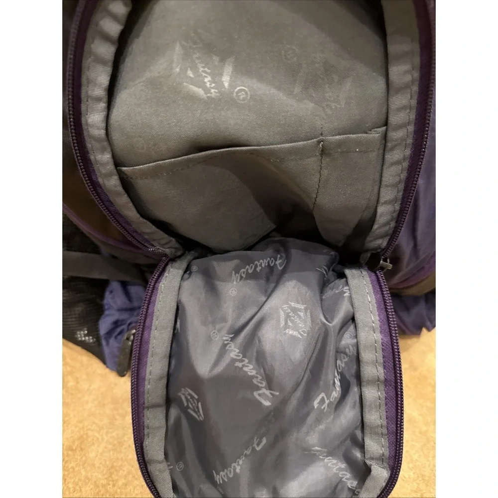 HIMA Fantasy 45L Hiking Backpack Purple Black‎ Multi Pocket Camping Travel